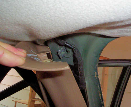 Chrysler minivan headliner repair #2