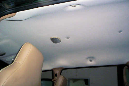 headliner replacement finished grand voyager