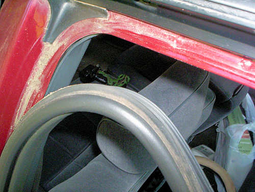 olds 88 door trim rubber seal