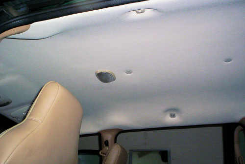 1999 Plymouth Voyager Or Dodge Caravan Headliner Repair And