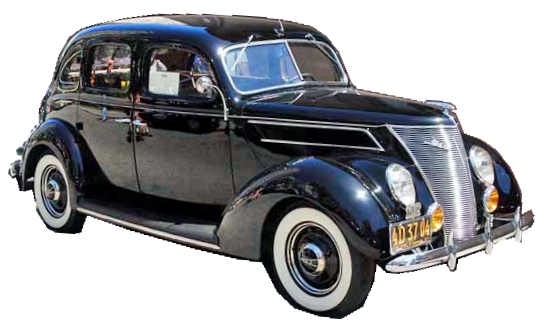1937 Ford four door sedan #3