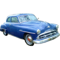 1951-53 Plymouth Club Coupe (cranbrook) headliner