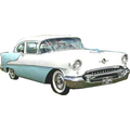1955 to 1957 Oldsmobile Holiday 88 2 door headliner