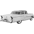 1955 and 1956 Packard Clipper 4 door replacement headliner