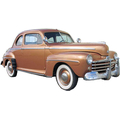 1946 to 1948 Ford Deluxe Coupe replacement headliner