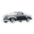 1941 to 1945 Dodge Business Coupe replacement headliner