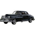 1946 to 1948 Chrysler club coupe headliner