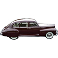 1946 to 1948 Lincoln 4 door sedan headliner