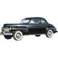 1946 to 1948 Mercury Coupe replacement headliner