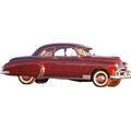 1949 to 1951 Chevy Styleline coupe headliner