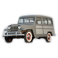 1951-59 Jeep Willys station wagon headliner
