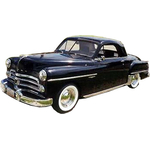 1949 to 1951 Dodge Business coupe headliner