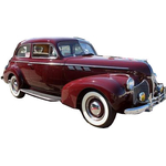 1937 to 1939 Pontiac 2 door Sedan replacement headliner