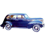 1937 to 1939 Plymouth 4 door Sedan replacement headliner
