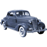 1939 to 1940 Chevy Master Deluxe coupe replacement headliner