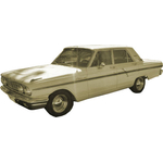 1963 to 1965 Ford Fairlane 4 door replacement headliner