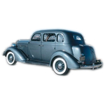 1934 to 1936 Plymouth P2 4 door headliner