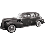1936 and 1937 Cadillac Series 60 headliner