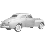 1940 to 1942 Chrysler Highlander coupe