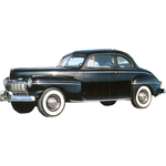 1946 to 1948 Mercury Coupe replacement headliner