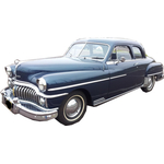 1949-1951 Desoto club coupe headliner