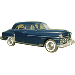 1949-1952 Chrysler Royal 2 door headliner