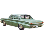 1961 1962 Buick Special 4 door headliner