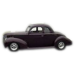 1938 to 1940 Ford Business Coupe replacement headliner