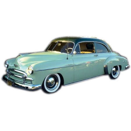 1949-1952 Chevrolet Styleline 4 door post sedan interior roof headliner rod set