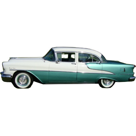 1957 Buick Special 2 Door Sedan 8 Bows Acme Auto Headlining 1171-IM2NP Off White Replacement Headliner 