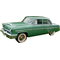 1952 through 1954 Mercury Custom 4 door replacement headliner