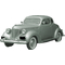 1937 to 1939 Plymouth Coupe replacement headliner