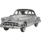 1949 to 1951 Pontiac 4 door replacement headline