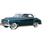1951 to 1952 Plymouth Cranbrook 2 door sedan headliner