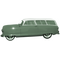 1950 to 1958 Nash Rambler 2 door station wagon headliner