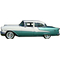 1954 to 1956 Oldsmobile 98 4 door sedan headliner