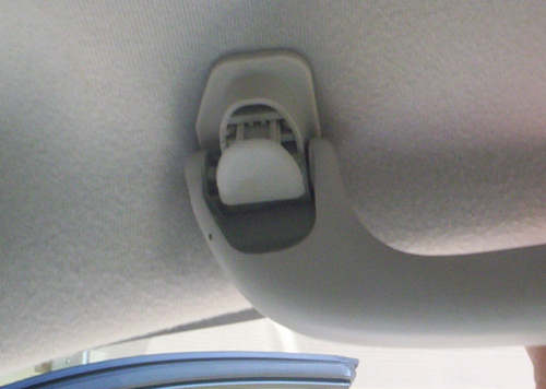 passenger handles in Mazda 6